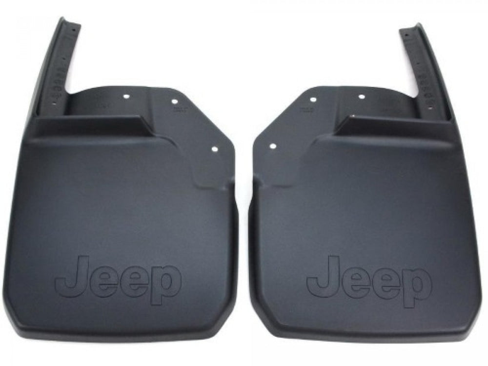 ~(3 lbs. 22X15X8)~ JK Front Mudflaps w/Jeep Logo