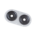 Firewall Grommet 2-Hole 5.750in x 3in .500in ID