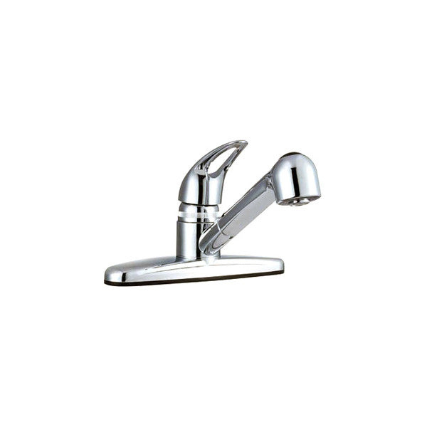 NONMETALLIC PULLOUT RV KITCHEN FAUCET CHROME POLISHED