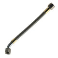 Fragola -6AN Hose Assembly Straight x 45 Degree Steel Nut 16in