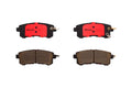 Brembo 11-13 Infiniti QX56/14-19 QX80/17-19 Nissan Armada Rear Premium NAO Ceramic OE Equivalent Pad