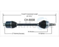 NEW CV AXLE