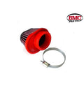 BMC Conical Carburetor Filter w/Carbon Top - Right 50MM