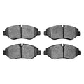 DFC 07-18 Dodge Sprinter 2500 Front 5000 Advanced Semi Metallic Brake Pads and Hardware Kit
