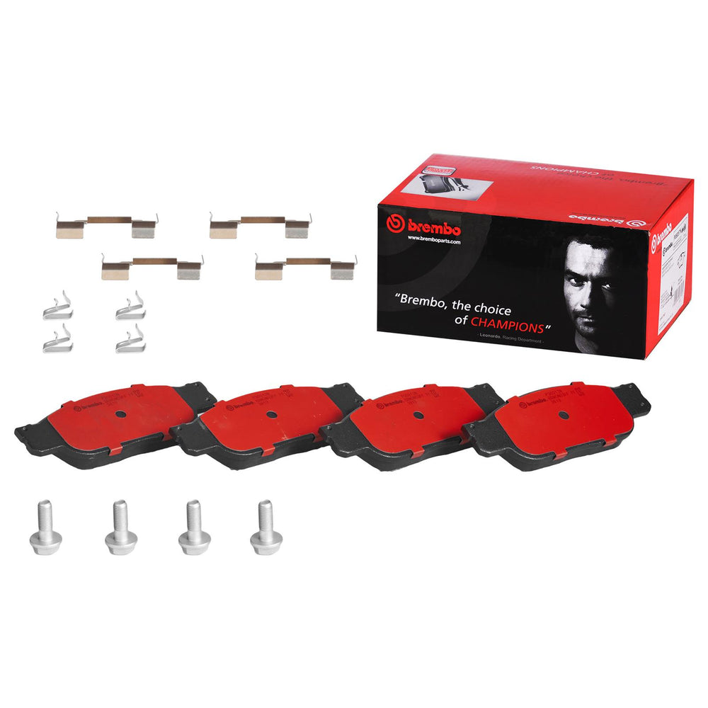 Brembo 02-05 Ford Thunderbird/00-02 Jaguar S-Type Front Premium NAO Ceramic OE Equivalent Pad