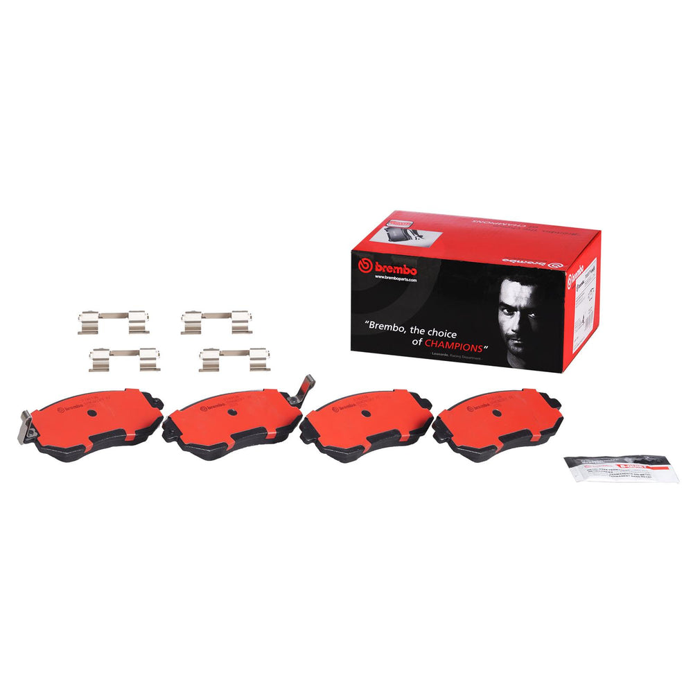 Brembo 02-13 Subaru Outback/03-06 Baja/03-10 Forester Front Premium NAO Ceramic OE Equivalent Pad