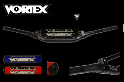 Vortex Racing V3 Handlebar SX High OS 1-1/8in- Black