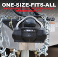 Dual Purpose Coupler Nose Lock: universal; hardened steel