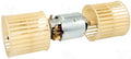DOUBLE SHAFT VENTED CW BL