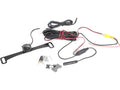 CONCEALED LICENSE PLATE BACKUP CAMERA W/NIGHT VISION & ACTIVE PARKING LINESBLAC