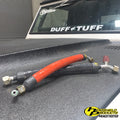 SILICONE COATED FIRE HEAT SHIELD SLEEVE FOR FUEL LINES BRAKE LINES WIRE LOOMS