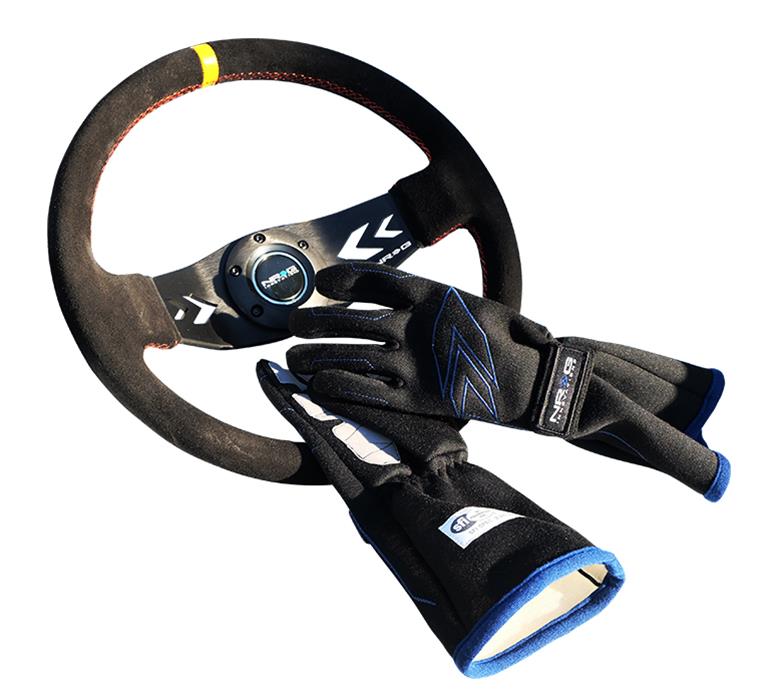 NRG Racing Gloves SFI 3.3 / 5 Approved - Medium
