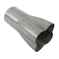 Stainless Works 4 way collector-1 3/4in inlet 3in od outlet