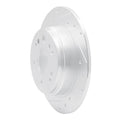 DFC 02-04 Honda CR-V Rear Left Drilled & Slotted Silver Brake Rotor