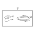 ~(1 lbs. 19X7X6)~ JK Sirius Satellite Radio Install Kit