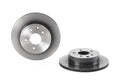 Brembo 03-05 Infiniti G35/Nissan 350Z/14-17 Juke Rear Premium UV Coated OE Equivalent Rotor