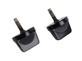 Windshield Bracket 1981-1986 CJ-8 Set Of 2 Chrome RT Off Road