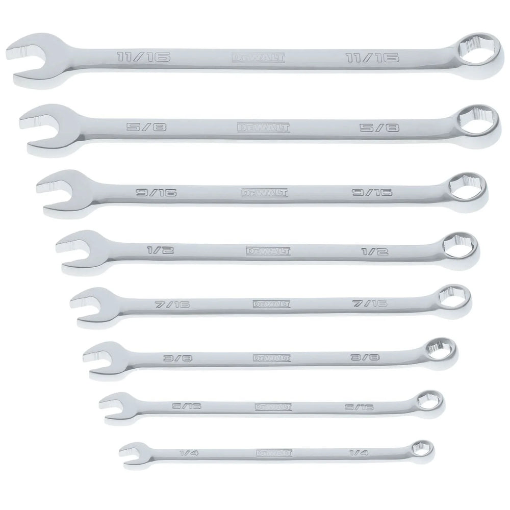 TOUGHSERIES SAE COMBINATION WRENCH SET 8 PCS