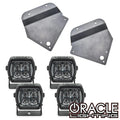 Oracle 10-14 Ford Raptor Fog Light Replacement Brackets (Pair)