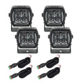 Oracle 10-14 Ford Raptor Fog Light Replacement Brackets (Pair)