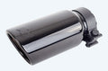 Stainless Steel Exhaust Tip 10 Inch Inlet Size: 4.0 Inch Outlet Size: 5.0 Inch Polished Stainless Steel Go Rhino