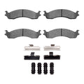 DFC 95-07 Ford E-Super Duty Front 5000 Advanced Semi Metallic Brake Pads and Hardware Kit