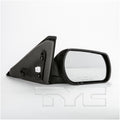 RH MIRROR OUTSIDE REAR VIEW BLACK; CODE 16W; W/POWER; NON HEATED MAZDA 3 20042009