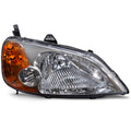 RH H/LMP ASSY COMP; HYBRID; INCL SIDE MRKR/PRK/SGNL LAMPS CIVIC 200303