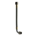 Fragola -6AN Hose Assembly Straight x 90 Degree Steel Nut 16in