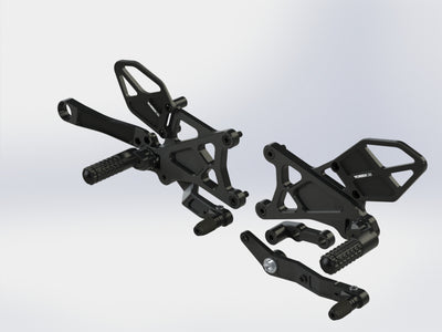 Vortex Racing Rearsets Replacement Brake Bracket- Black