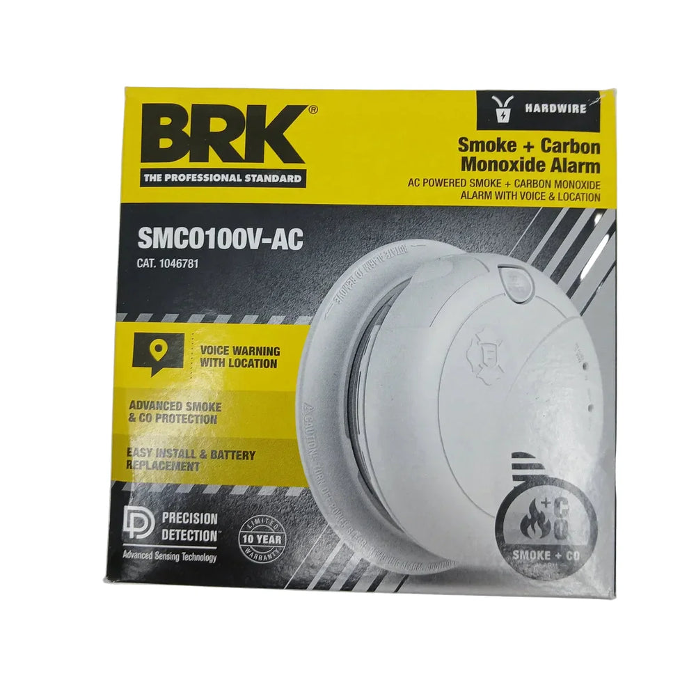 HARDWIRED COMBO SMOKE & CO ALARM WI