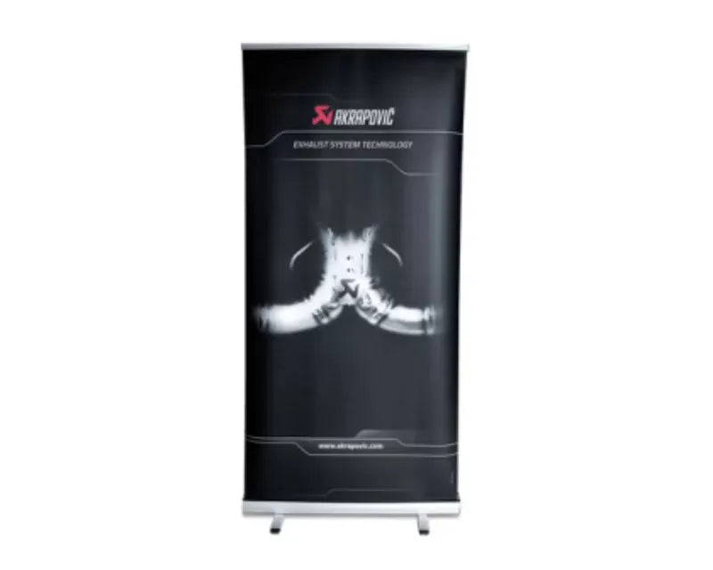 Akrapovic Pull Up Banner MC and Car