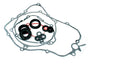 Wiseco, Bottom End Gasket Kit, Honda CR250R '88-91