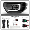 Spyder 24-26 Ford Ranger OEM Fog Lights w/Switch - Clear (FL-FR24-C)