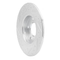 DFC 14-21 Mazda 6 Rear Right Drilled & Slotted Silver Brake Rotor