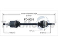 NEW CV AXLE