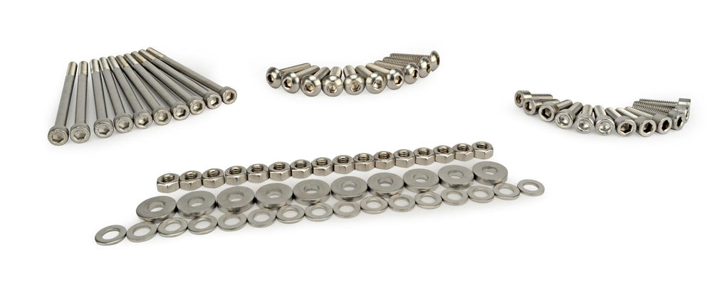 ~(1 lbs. 8X2X2)~ HARWARE KIT STAINLESS LSX 92MM COMPLETE