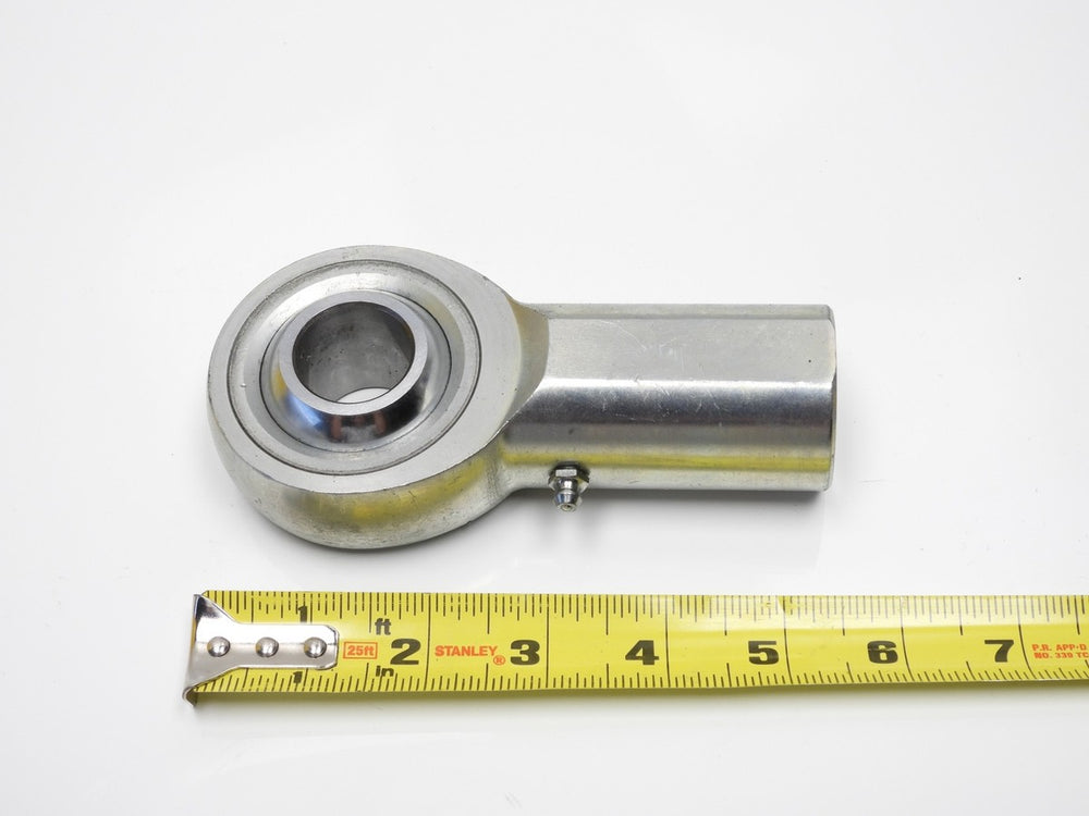 QA1 K Series 3-Pc Rod End - Female/Right Hand - 1in Bore x 1-1/4-12 w/Zerk - Carbon Steel