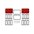 1967 TAIL LAMP BEZEL KIT