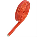 SILICONE COATED FIRE HEAT SHIELD SLEEVE FOR FUEL LINES BRAKE LINES WIRE LOOMS