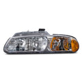 LH HEADLAMP ASSY COMPOSITE; W/O QUAD HEADLAMPS; TOWN & COUNTRY 9699
