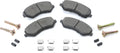 Front Brake Pad Master Kit for 02-07 KJ Liberty, Incl. Pad, Pin Set & Springs Crown Automotive