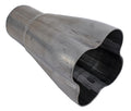Stainless Works 4 way collector-1 3/4in inlet 2 1/2in od outlet