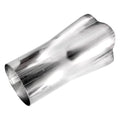 Stainless Works 4 way collector-1 3/4in inlet 2 1/2in od outlet