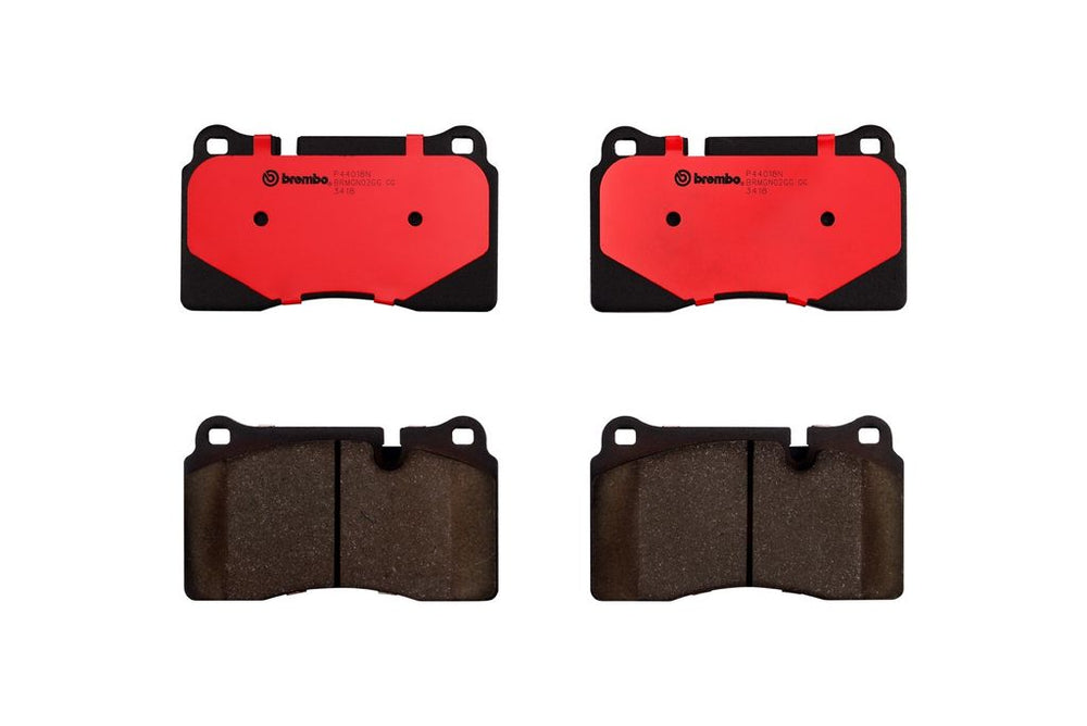 Brembo 06-09 Land Rover Range Rover/Range Rover Sport Front Premium NAO Ceramic OE Equivalent Pad