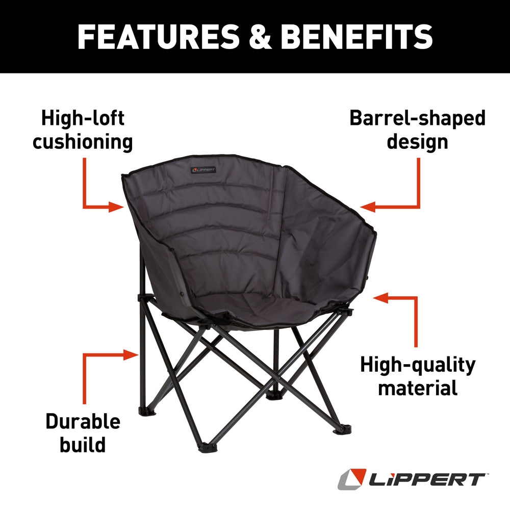 LIPPERT CAMPFIRE OTTOMAN SAND