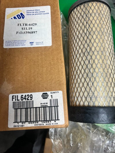 AIR FILTER MIN ORDER QTY1
