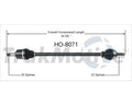 NEW CV AXLE