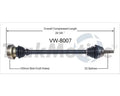 NEW CV AXLE