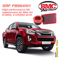 BMC 2017 Isuzu D-Max 1.9 D Replacement Panel Air Filter